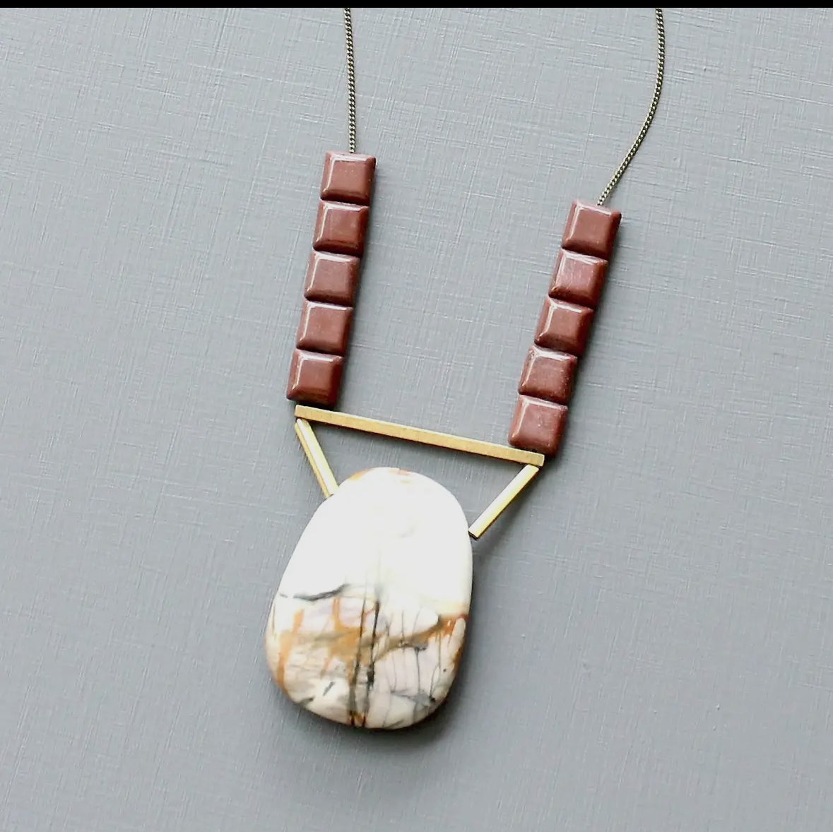 Jasper pendant