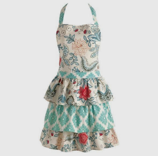 Floral apron