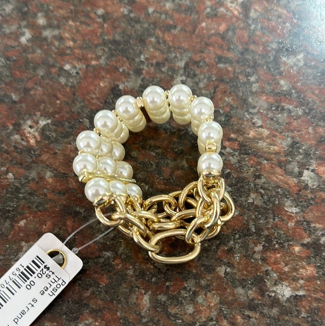 Three strand pearl