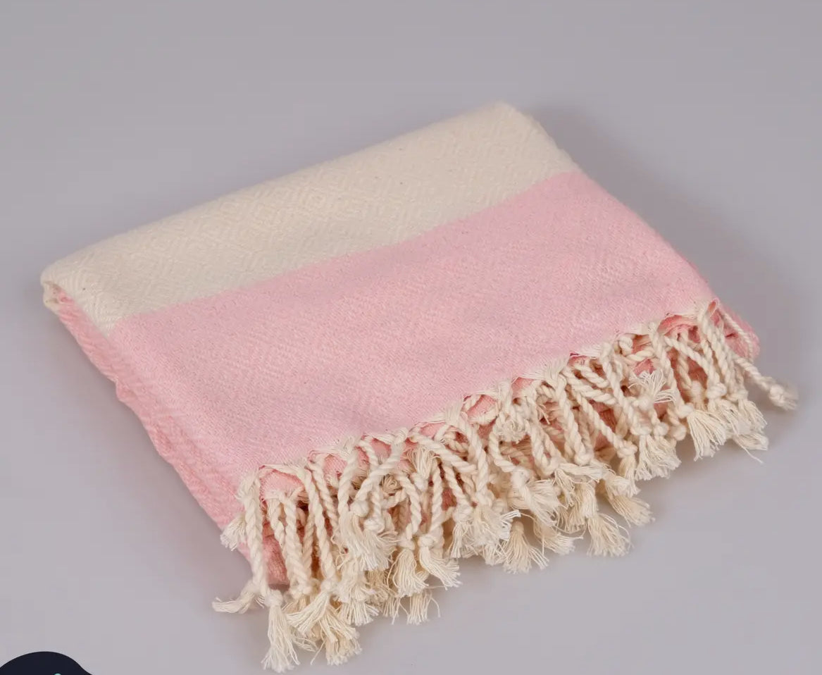 Turkish towel pink