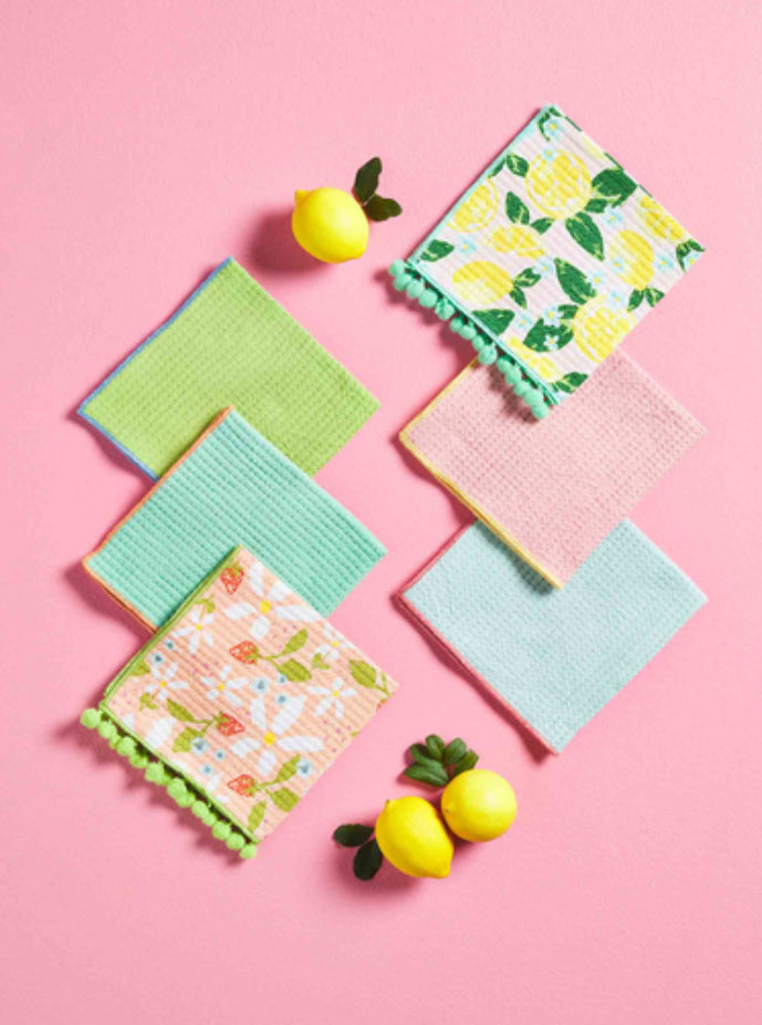 Lemon towel set