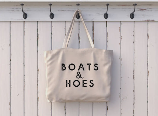 Boats & Hoes tote