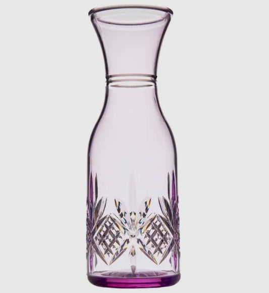 Plastic decanter purple