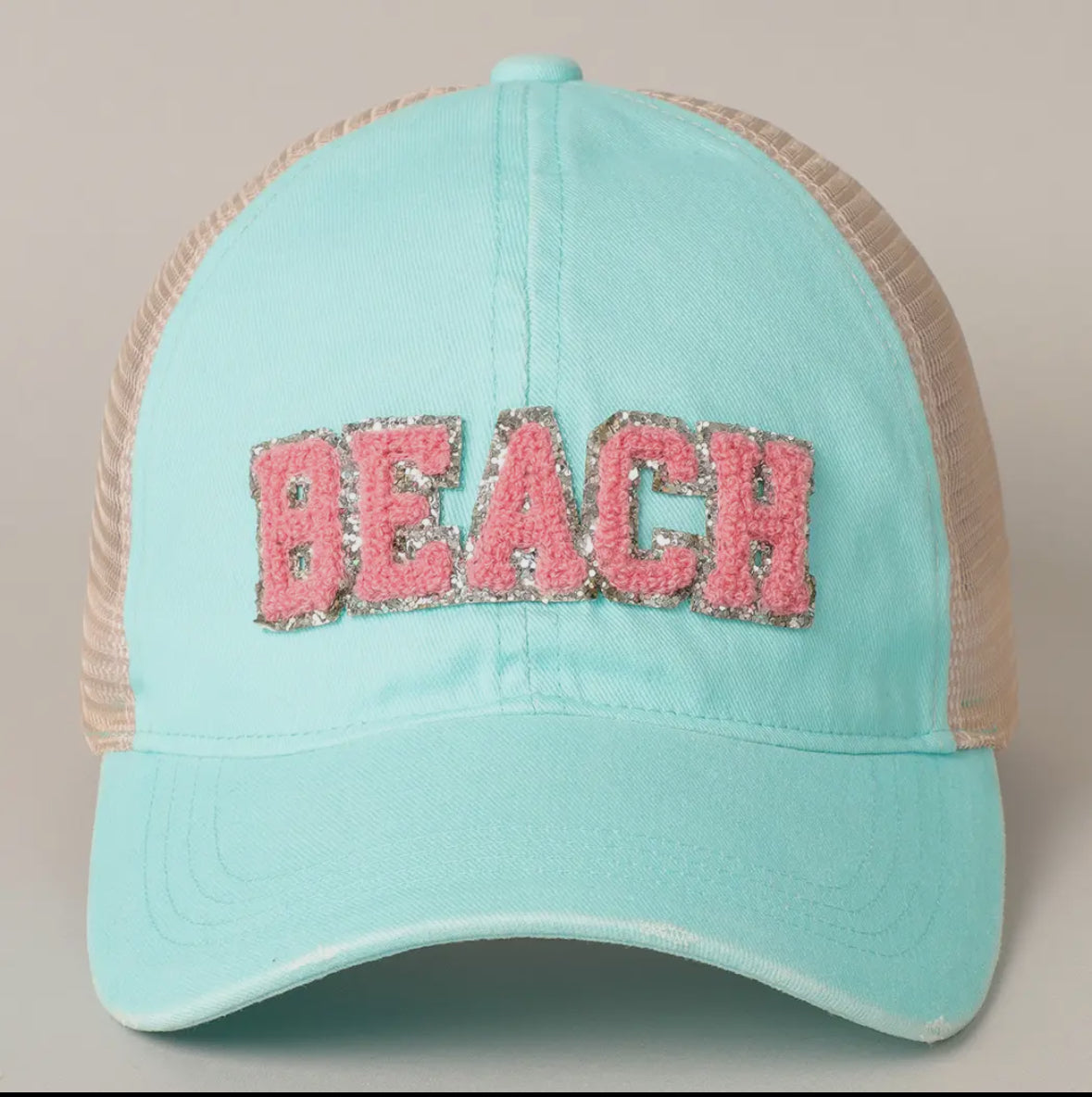 Beach hat blue