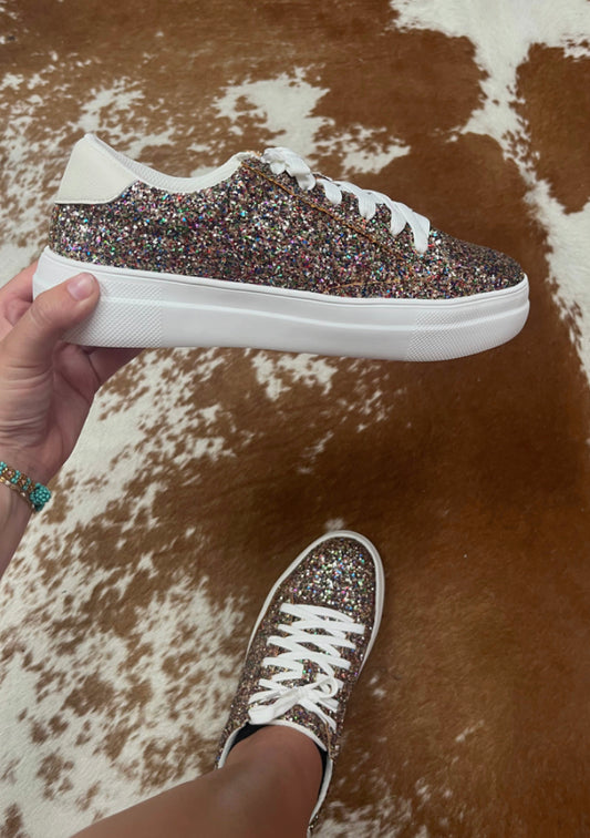 Confetti glitter shoe