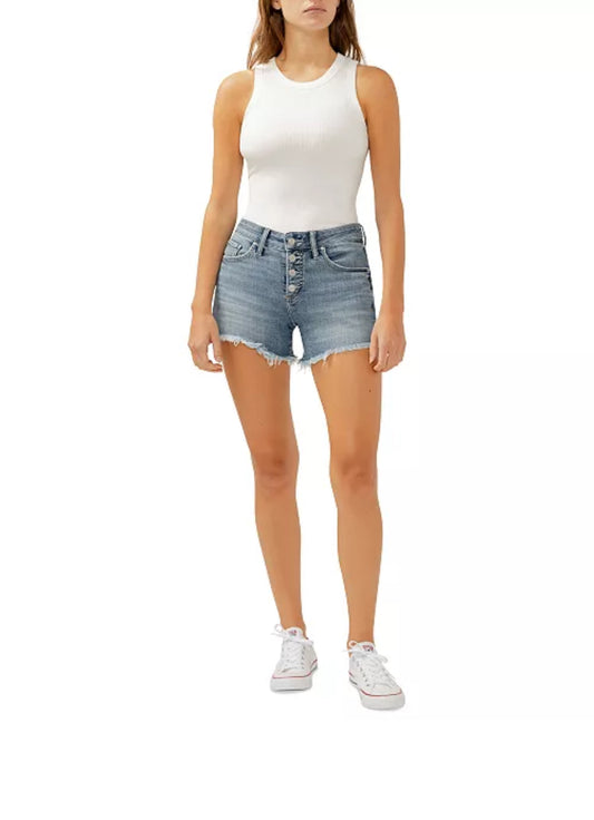 Boyfriend button fly short