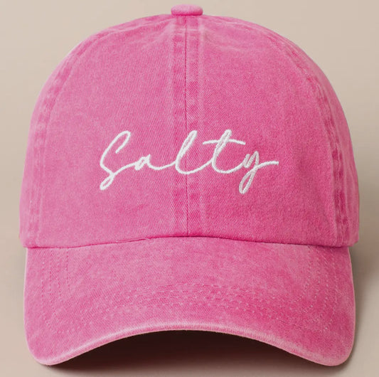 Salty hat hot pink