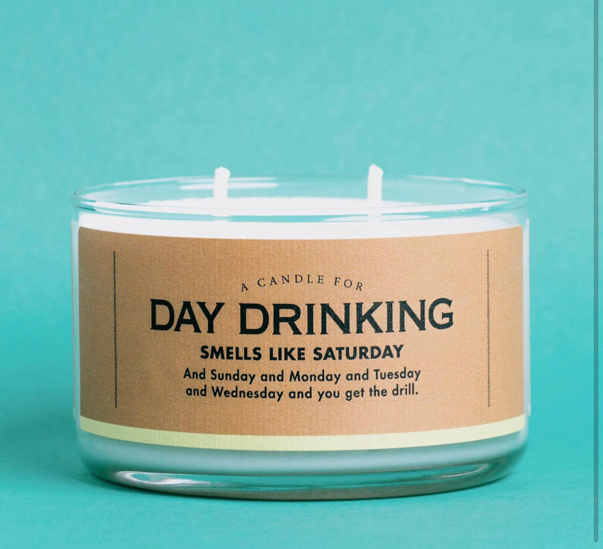 Day drinking candle