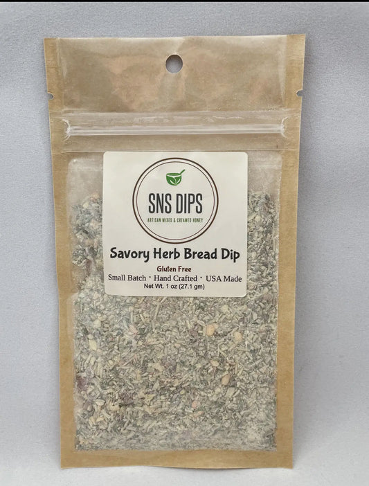 Savory herb bread dip