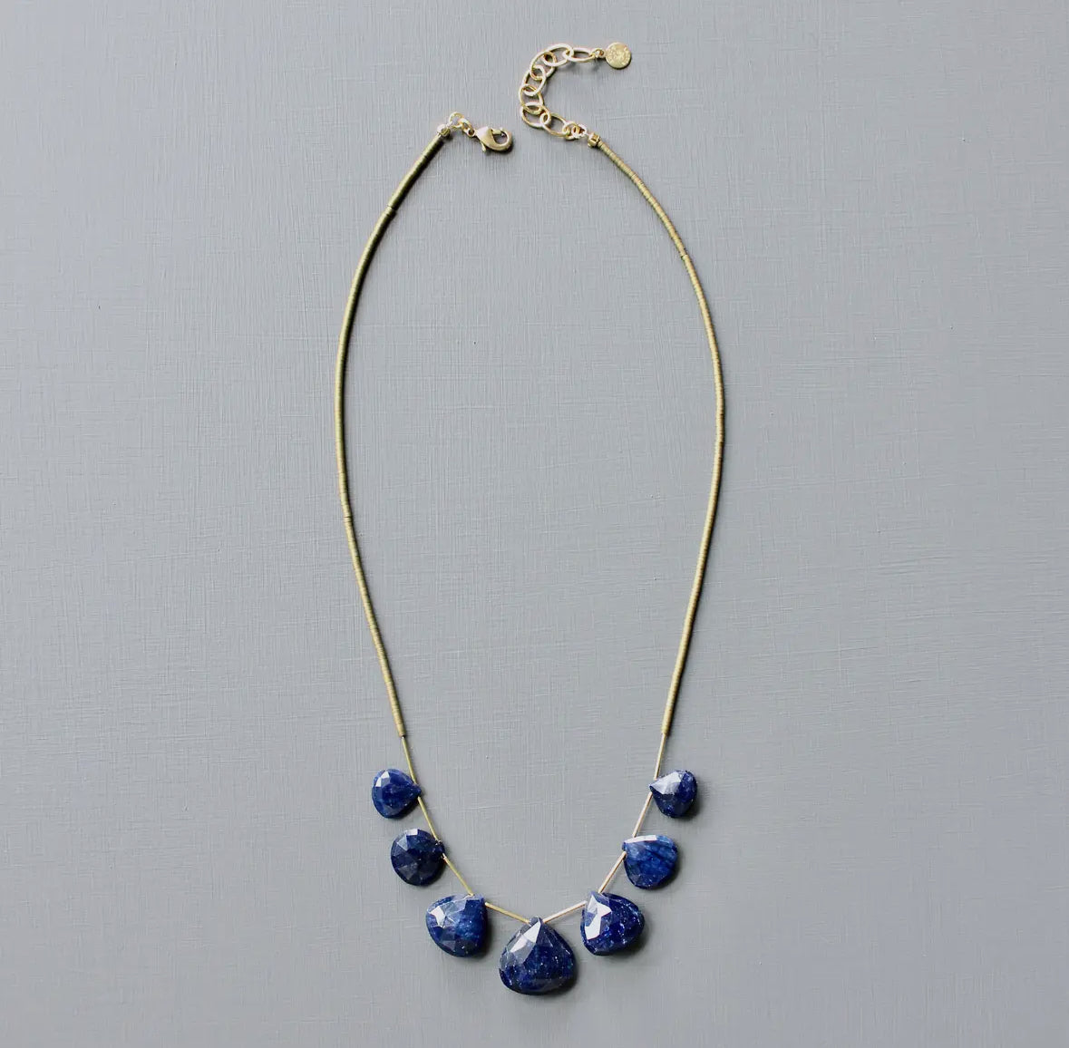 Navy teardrop