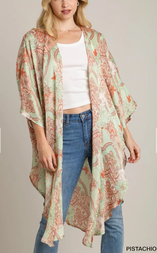 Pistachio kimono