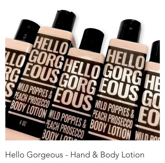 Hello gorgeous lotion