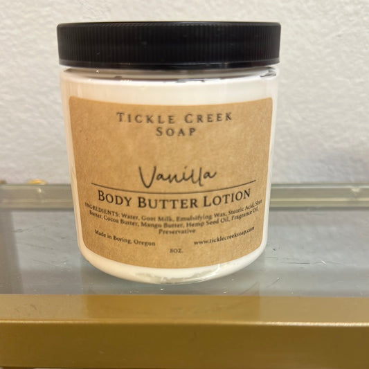 Vanilla body butter