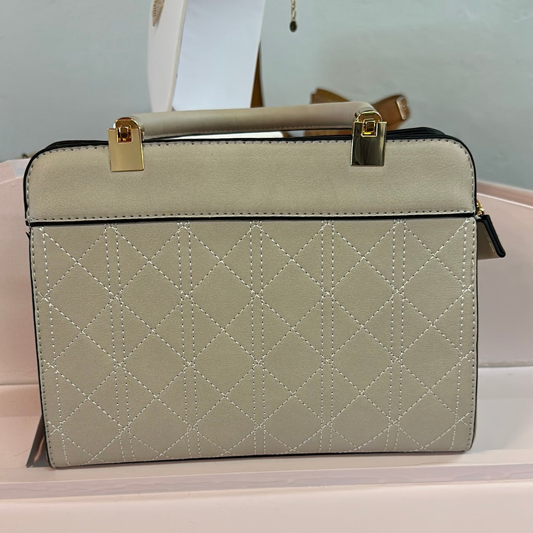 Med handbag beige