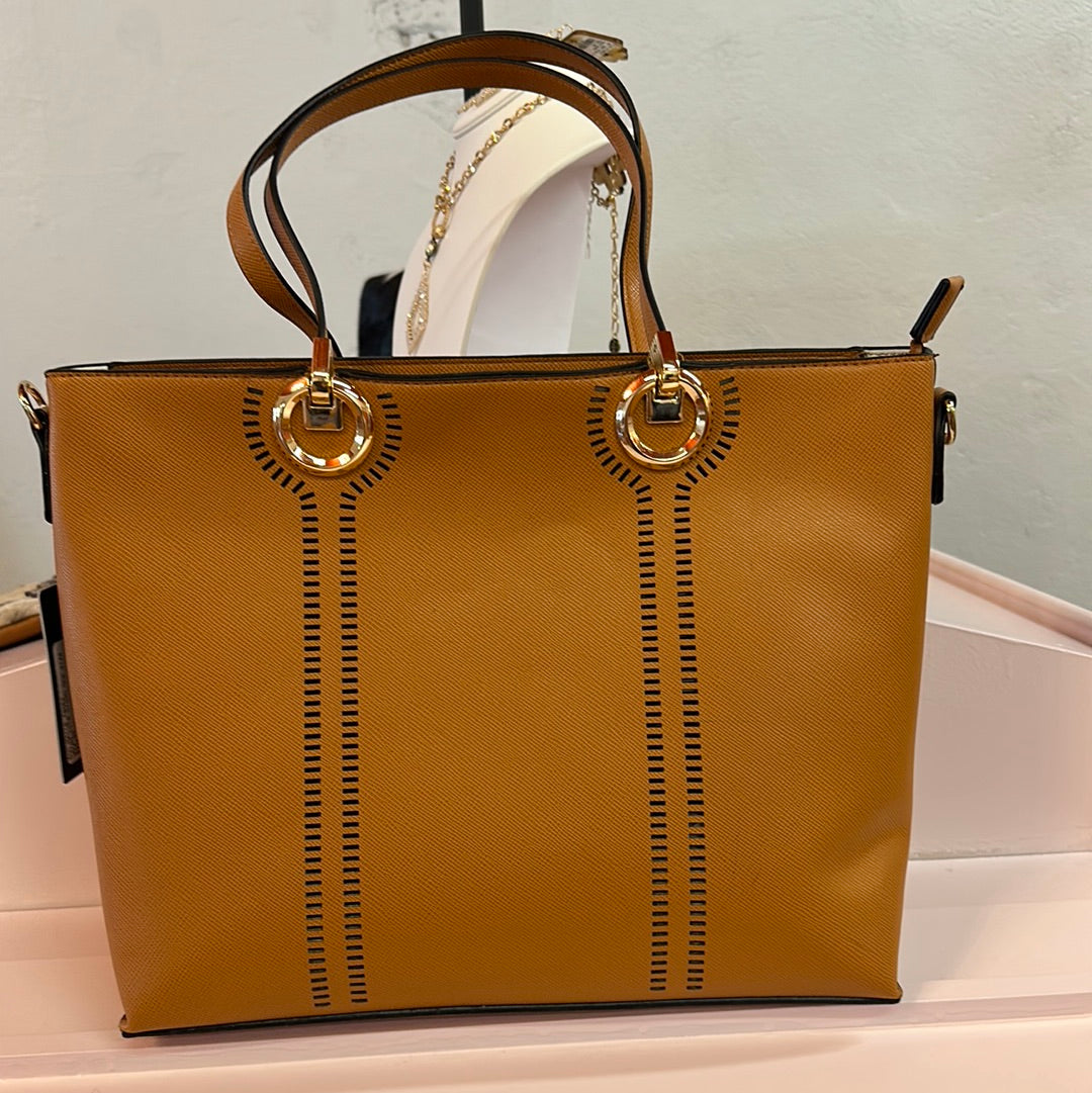 Large tote brown