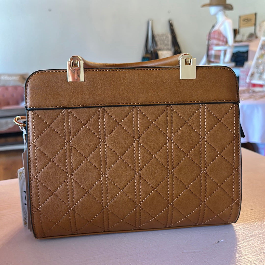 Med handbag brown