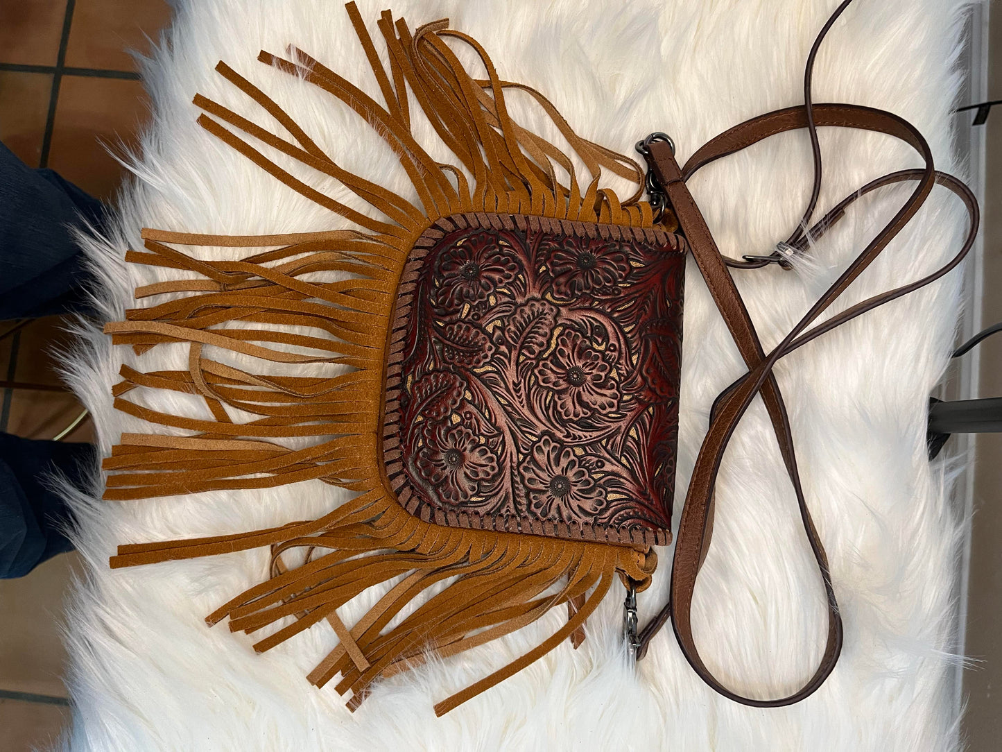 Small fringe bag